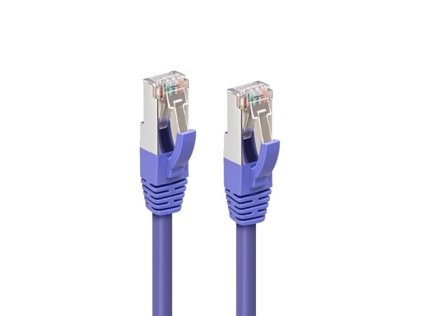Microconnect MC-SFTP6A01P, 1 m, Cat6a, S/FTP (S-STP), RJ-45, RJ-45, RJ-45