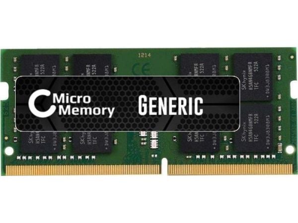 CoreParts MMDE055/16GB, 16 GB, 1 x 16 GB, DDR4, 2666 MHz, Grønn CoreParts MMDE055/16GB, 16 GB, 1 x 16 GB, DDR4, 2666 MHz, Grønn