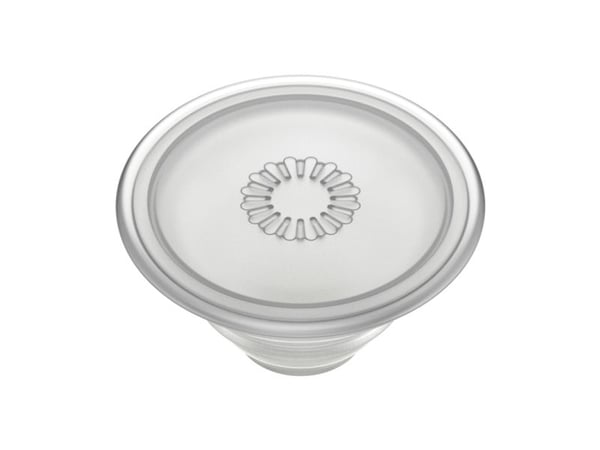 PopSockets PlantCore, Grep, Grå, Translucent, Symmetrisk mønster, Universell, 1 stykker, 38,8 mm