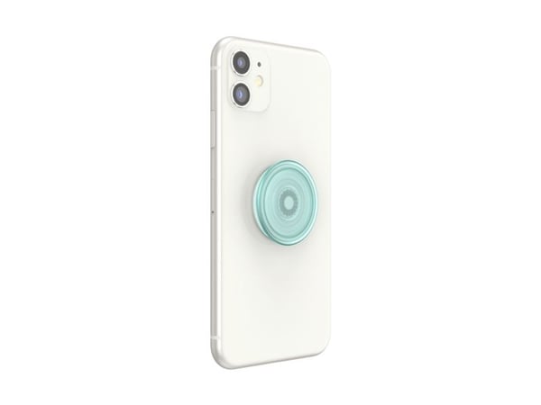 PopSockets PlantCore, Grep, Gjennomsiktig, Turkis, Universell, 1 stykker, 38,8 mm, 38,8 mm