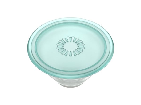 PopSockets PlantCore, Grep, Gjennomsiktig, Turkis, Universell, 1 stykker, 38,8 mm, 38,8 mm