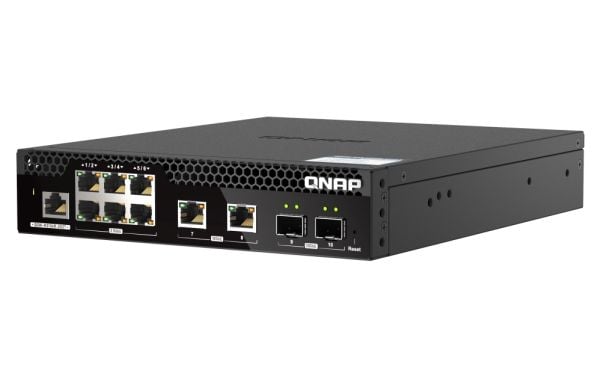 QNAP Web Managed Series - Switch - halvbredde, lag 2 - Styrt - rackmonterbar