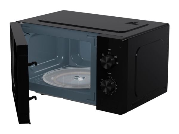 Hisense H20MOBP1, Bänkdiskmaskin, Enbart mikrovågsugn, 20 l, 700 W, Rotations-, Svart