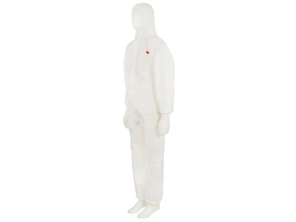 3M 4520, Grønn, Hvit, 3XL, Voksen, Unisex, Glidelås, Front