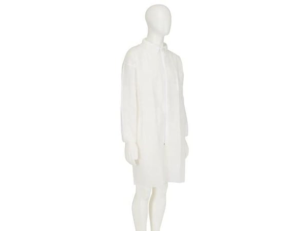 3M 4400-W, Hvit, XL, Voksen, Unisex, Uten bentildekning, Glidelås