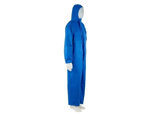 3M 4515, Blå, XL, Vuxen, Unisex, Dragkedja, Front
