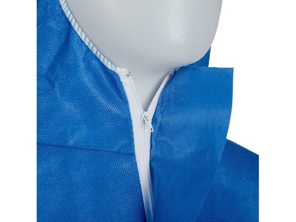 3M 4515, Blå, XL, Voksen, Unisex, Glidelås, Front