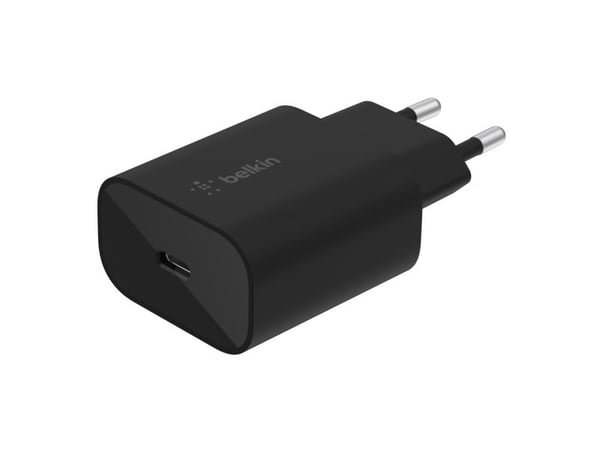 Belkin BoostCharge - Strømadapter - PPS-teknologi - 25 watt - PD 3.0, Fast Charge (USB-C) - svart