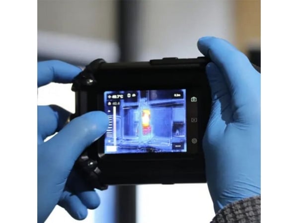 FLIR Cx5 Varmekamera -20 til +400 °C 8,7 Hz MSX Integrert LED-lampe WiFi, 5 MP, -10 - 50 °C, 8 - 14 µm, Gråtone, Ironbow, Regnbue, 70 mK, 8,7 Hz
