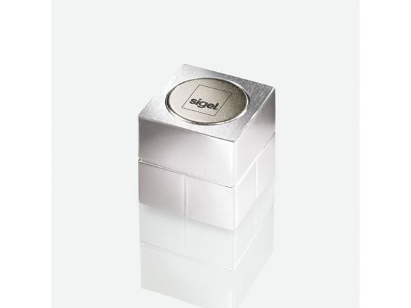 Sigel BA706, Cube, Neodym, Sølv, Gloss, 20 mm, 20 mm