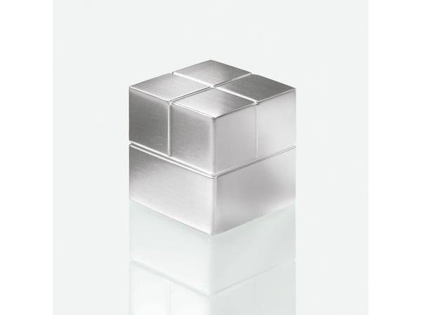 Sigel BA706, Cube, Neodym, Sølv, Gloss, 20 mm, 20 mm