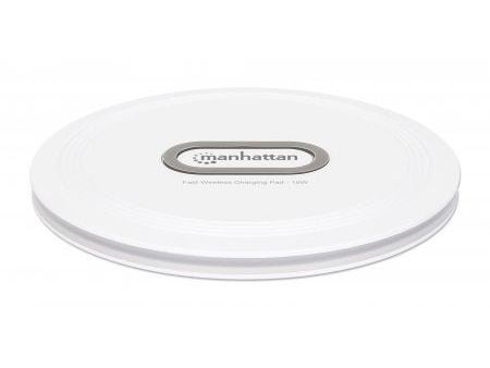 Manhattan 406024, Innendørs, USB, Trådløs lading, 0,8 m, Hvit