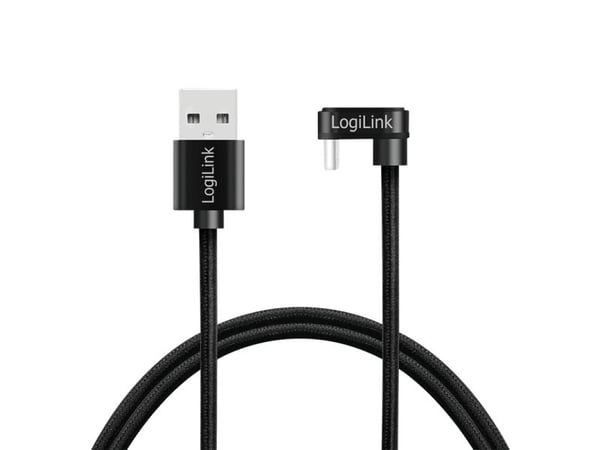 LogiLink CU0193, 2 m, USB C, USB A, USB 2.0, 480 Mbit/s, Lajittelu