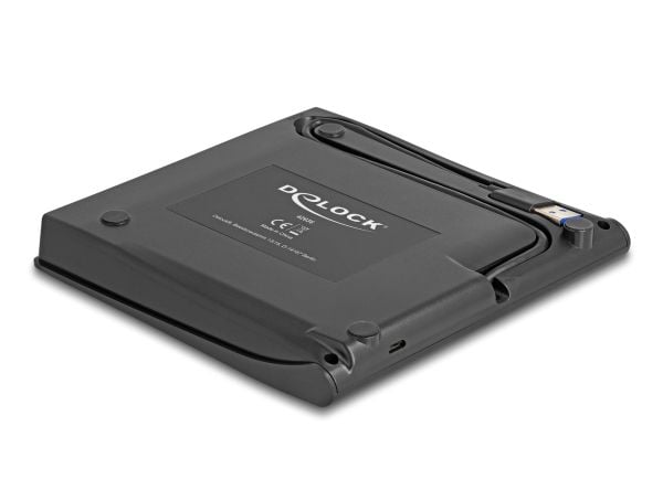 Delock ulkoinen kotelo 5,25" Slim SATA-asemille 12,7 mm SuperSpeed USB 5 Gbps Type-A-liittimeen