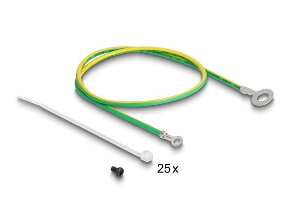 Delock 19? Keystone patchpanel 48 port med avlastningsskinne 2 U vinklet svart