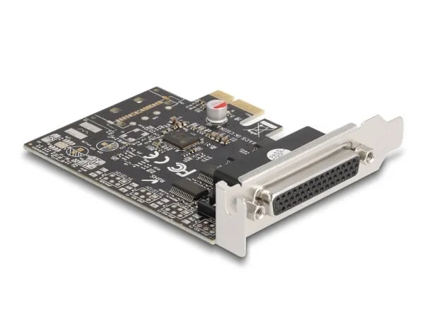DeLOCK 66324, PCIe, RS-232, VGA, Naaras, Full-height / Low-profile, PCIe 2.0, RS-232