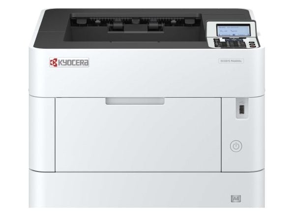 Kyocera ECOSYS PA6000X - Skriver - S/H - Dupleks - laser - A4/Legal - 1200 x 1200 dpi - inntil 60 spm - kapasitet: 600 ark - LAN, USB 2.0, USB-vert