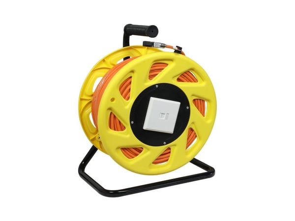 Kaapelikela CAT6A 90m CAT7A raakakaapeli SSTPSFTP 1x pistorasia RJ45CAT6A LSZH Synergy 21