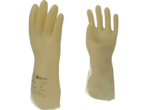 KS Tools 117.0060, Isolerende hansker, Hvit, Voksen, Hankjønn, UV-resistens, Latex