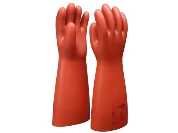 KS Tools 117.0083, Isolerende hansker, Rød, Voksen, Hankjønn, UV-resistens, Latex