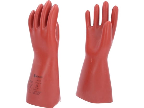 KS Tools 117.0084, Isolerende hansker, Rød, Voksen, Hankjønn, UV-resistens, Latex