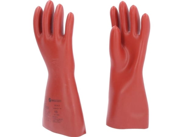 KS Tools 117.0094, Isolerende hansker, Rød, Voksen, Hankjønn, UV-resistens, Latex