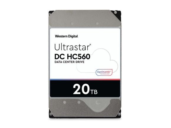 WD Ultrastar DC HC560 WUH722020BLE6L4 - Harddisk - 20 TB - intern - 3,5" - SATA 6 Gb/s - 7200 rpm - buffer: 512 MB