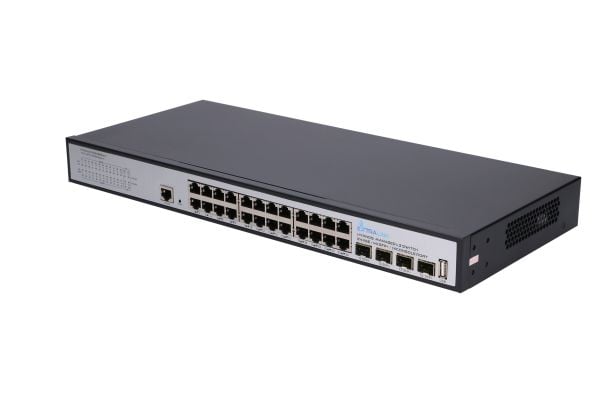 Extralink EX.30660, Håndtert, L2/L3, Gigabit Ethernet (10/100/1000), Rack-montering, 1U