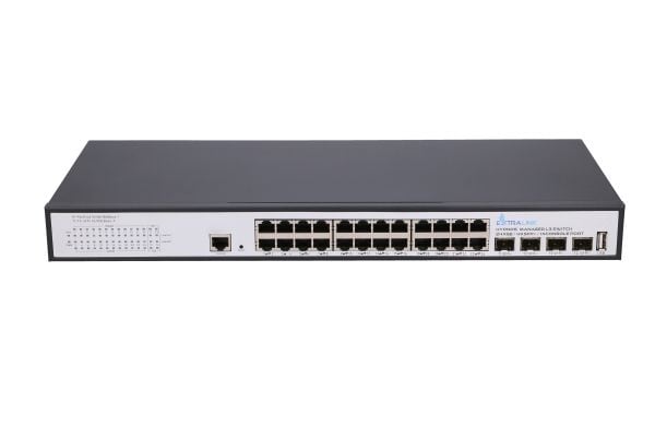 Extralink EX.30660, Håndtert, L2/L3, Gigabit Ethernet (10/100/1000), Rack-montering, 1U