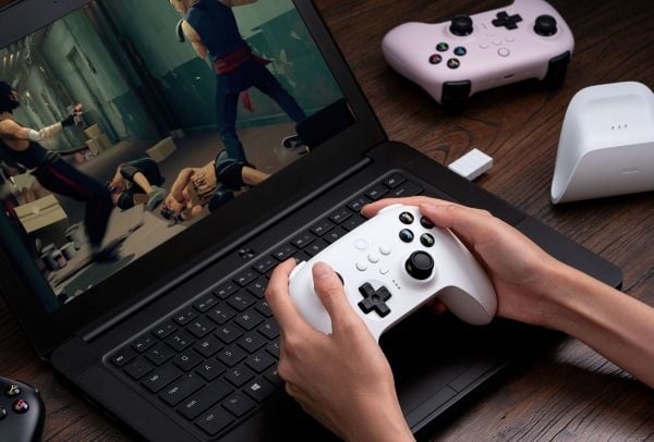 8Bitdo RET00315, Joystick, Android, PC, Tillbaka-knapp, Lägesknapp, Digital, Trådlös, Bluetooth