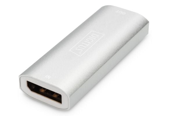 DIGITUS DP toistin jopa 30m 8K hopea