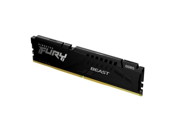 Kingston FURY Beast - DDR5 - modul - 8 GB - DIMM 288-pin - 5600 MT/s / PC5-44800 - CL36 - 1.25 V - ikke-bufret - on-die ECC - svart