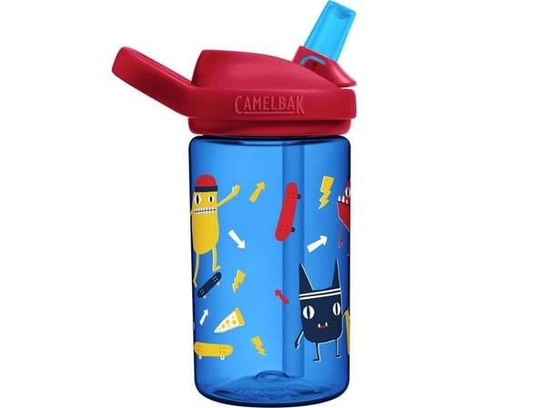 CamelBak Eddy+, 400 ml, Daglig användning, Multifärg, Polypropylen (PP), Silikon, Tritan, Skate Monsters, Barn