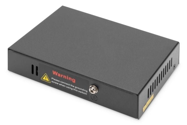 DIGITUS Extender 4PPoE 2-ports 60W 100m forlenger sort