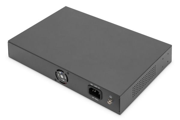 Digitus DN-95358, Uadministrert, Gigabit Ethernet (10/100/1000), Full dupleks, Rack-montert, 1U