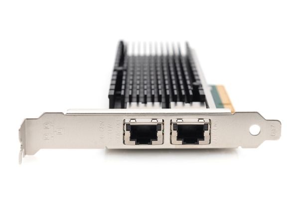 DIGITUS - Nettverksadapter - PCIe - 10 Gigabit Ethernet x 2