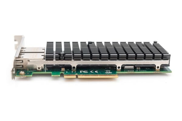 DIGITUS - Nettverksadapter - PCIe - 10 Gigabit Ethernet x 2