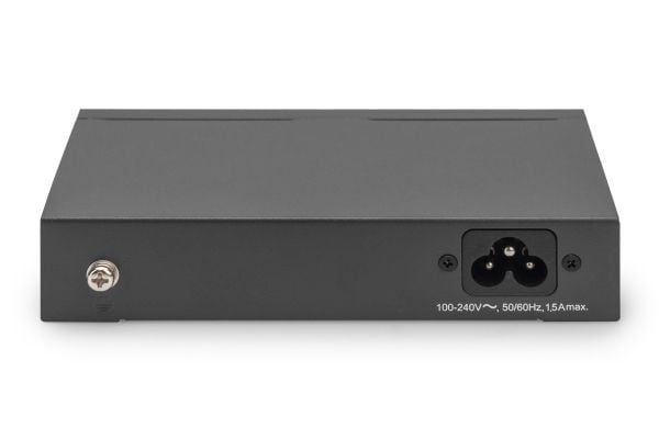 Digitus DN-95330-1, Hallitsematon, Gigabit Ethernet (10/100/1000), Power over Ethernet -tuki