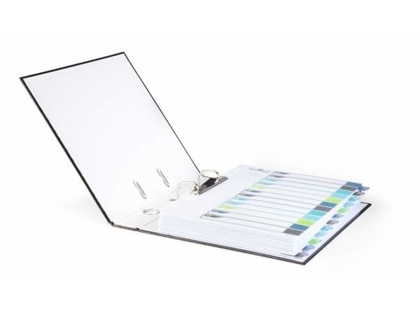 Durable 679627, Blank faneindeks, Polypropylen (PP), Flerfarget, Portrett, A4+, 0.27 mm