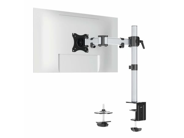 DURABLE bildskärmshållare SELECT för 1 mon. bord silver