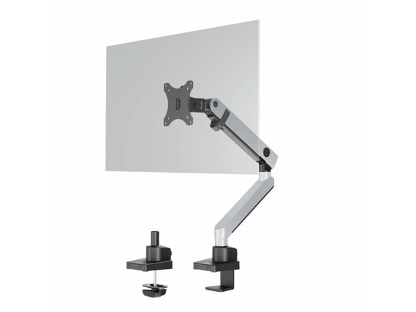 DURABLE SELECT PLUS - Monteringssett (leddarm, klemme, boltefeste) - for LCD-skjerm - plastikk, aluminium, stål - sølv - skjermstørrelse: 17"-32" -...