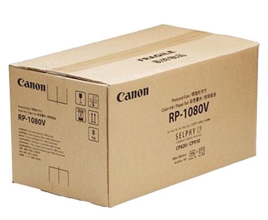 Canon RP-1080V - Bläckbandskassett och papperssats - för Canon SELPHY CP820, CP910, CP910 Printing Kit