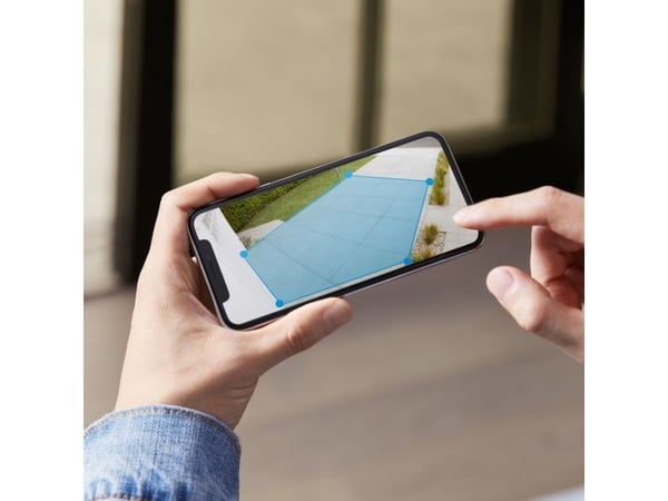 Ring Spotlight Cam Plus Battery - Nettverksovervåkingskamera - utendørs - værbestandig - farge (Dag og natt) - 1080p - lyd - trådløs - Wi-Fi