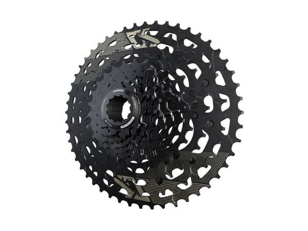 Shimano CS-LG700-11, Kassett, Aluminium, Sort