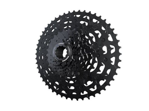 Shimano CS-LG700-11, Kassett, Aluminium, Sort