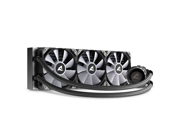 Sharkoon Water Cooling S90 RGB 3 tuuletinta 360mm musta