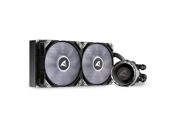Sharkoon Water Cooling S80 RGB 2 tuuletinta 240mm musta
