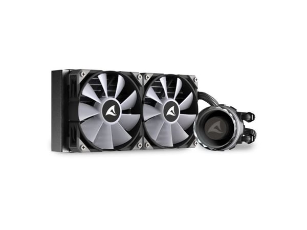 Sharkoon Water Cooling S80 RGB 2 tuuletinta 240mm musta