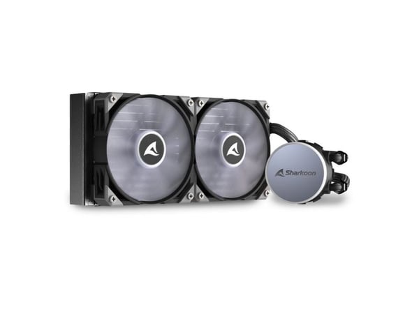 Sharkoon Water Cooling S70 RGB 2 tuuletinta 240mm musta