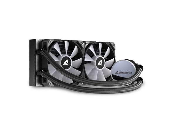 Sharkoon Water Cooling S70 RGB 2 tuuletinta 240mm musta